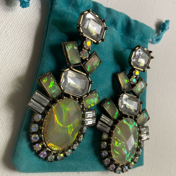 Bauble Bar x Honestly WTF “Galactic” Earrings. Worn by Sincerely Jules! - Picture 2 of 6